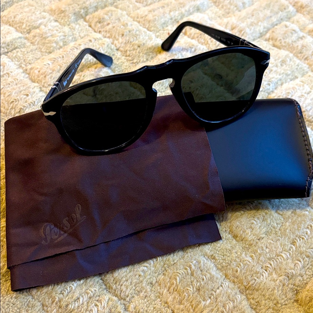 Persol Original Sunglasses PO0649 95/31 Black 54mm